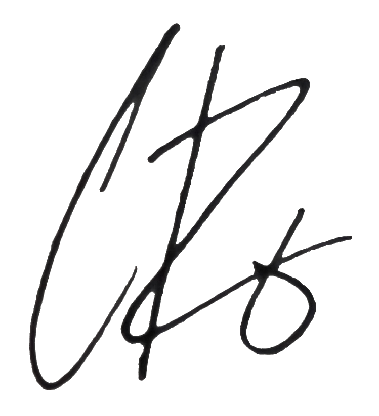 Handwritten signature of Chase Rogers